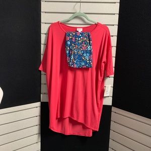 LulaRoe Irma w/Matchinf Leggings  Small